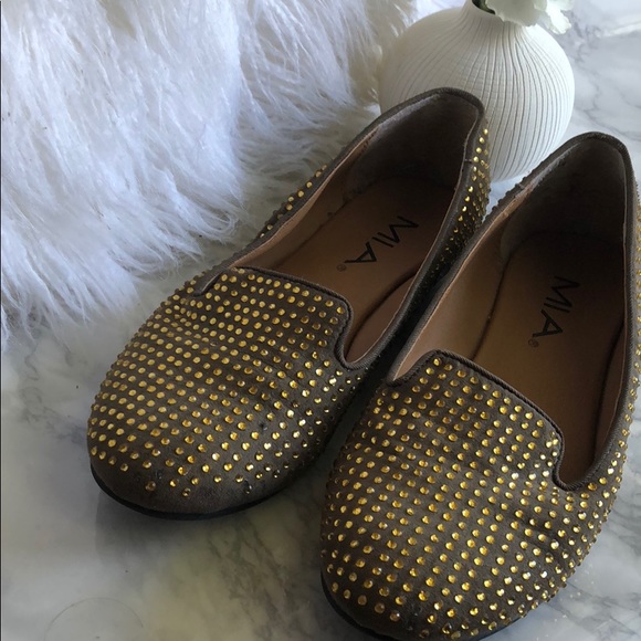 Gold Rhinestone Smoking Slipper - Picture 2 of 5